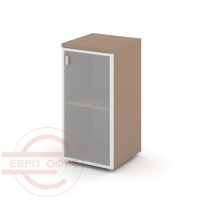 ES.SU-3.2R (R) Стеллаж низкий узкий правый RIVA Estetica (Латте/Сатин матовый)