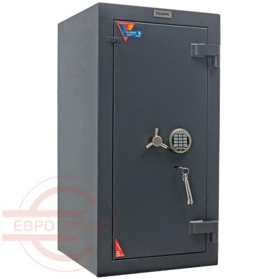 ФОРТ 99 EL Взломостойкий сейф VALBERG, электронный кодовый + ключевой (Графит структурированный)