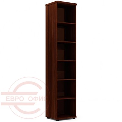 Gr-61 Стеллаж высокий Мебель Стиль Grand (Орех тёмный)
