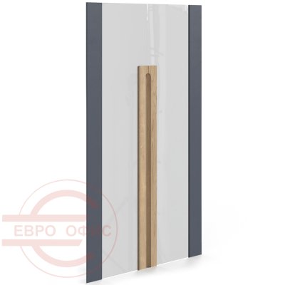 Rem-02.2 Дверь Мебель Стиль Remo (Графит/дуб Сорано MS)