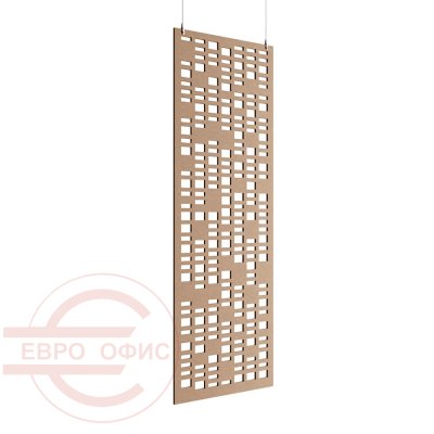 ACO-C-27 Акустическая перегородка 800*2400 Евро Офис (Бежевый (AC-02))