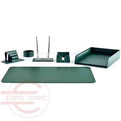 №7 Настольный набор Buvardo (Кожа зеленая) №7 Настольный набор Buvardo (Кожа зеленая)