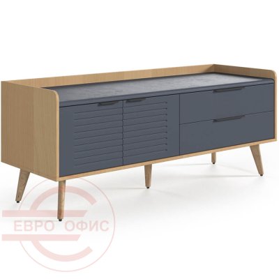 Rem-33L Опорная тумба Мебель Стиль Remo (Графит/дуб Сорано MS)