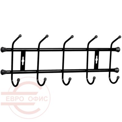 ВН5/Ч Вешалка настенная Nika Евро Офис (Черный)