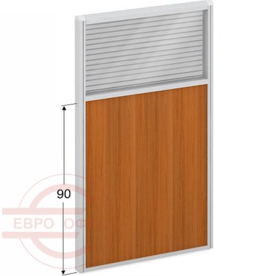 ПК-ЛГ-МДК138х80/90Ж/Д Модуль комбинированный ФЕЛИКС (Стекло+итал.орех)