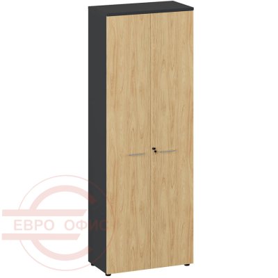 FLEX 221 wardrobe Шкаф-гардероб высокий Profoffice Флекс / Flex (Гикори, графит)