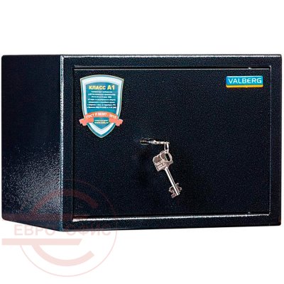 АРСЕНАЛ 25T Оружейный сейф VALBERG, ключевой (Серебристый антик)