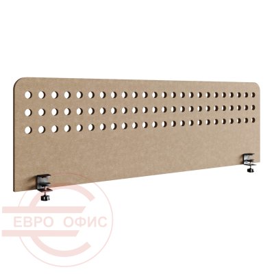 ACOH224 Экран для стола Отверстия ACOUSOUND, Евро Офис 2200х9х400 мм. (Бежевый (AC-02))