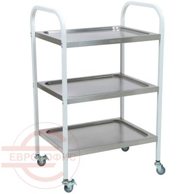 МД SP 3N Стол процедурный ПРОМЕТ (Белый металл)