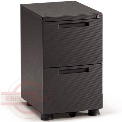 SP4302N Тумба приставная Fursys PUZZLE PLUS (Тёмно-серое (MM))