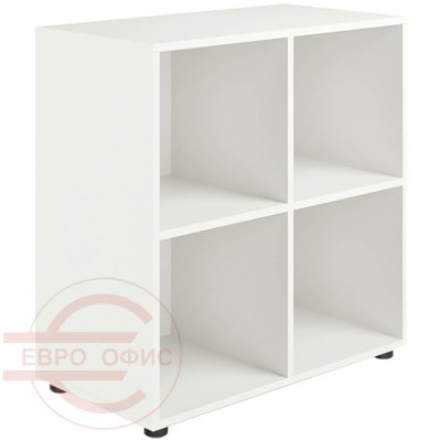 Z-42 Стеллаж четырехсекционный Мебель Стиль Air Zone (Белый MS)