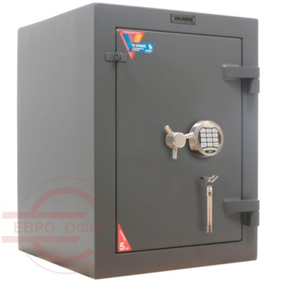 ФОРТ 67 EL Взломостойкий сейф VALBERG, электронный кодовый + ключевой (Графит структурированный)