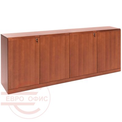 SET 105 502x2 FE Греденция, 4 двери Profoffice LAMARI (Итальянский орех)