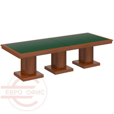 ПК-ВР-СТГ300Х117 Стол переговоров модульный ФЕЛИКС Версаль (Орех Орвието)
