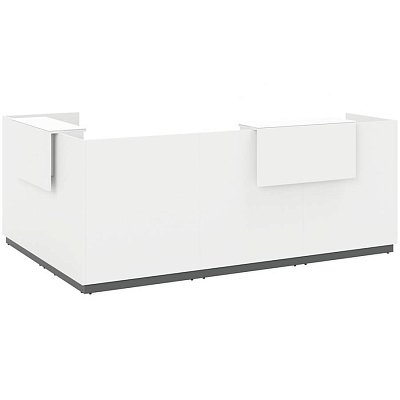 Fasta Corner WSG Приемная стойка Profoffice Fasta (Белый/Белый)