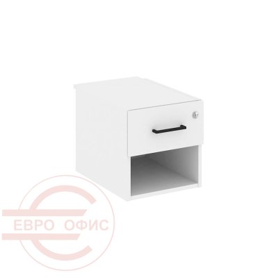 SN.TP-043 Тумба с одной открытой нишей и одним ящиком RIVA Style Project (Белый)