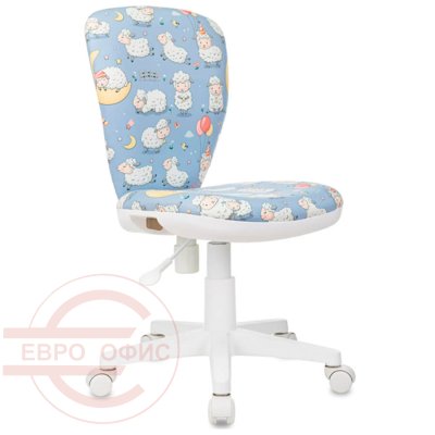 KD-W10 Кресло детское  Бюрократ, обивка ткань (Овечки (SHEEPS))