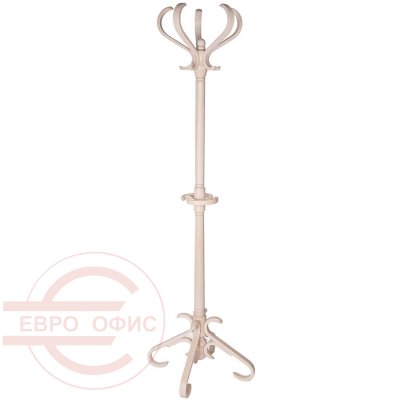 В 10Н Вешалка напольная Мебелик (Белый ясень)