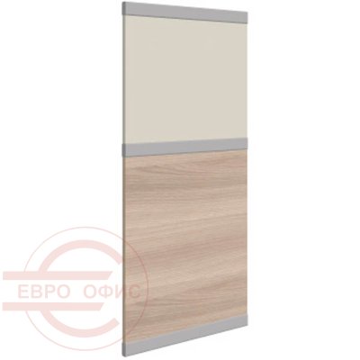 D-130-60.1 Наполнение низкой перегородки Мебель Стиль (Ясень Шимо / Беж)