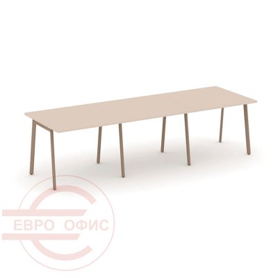 ES.PRG-3.1-P Стол переговорный RIVA Estetica (Капучино/Металл Латте)